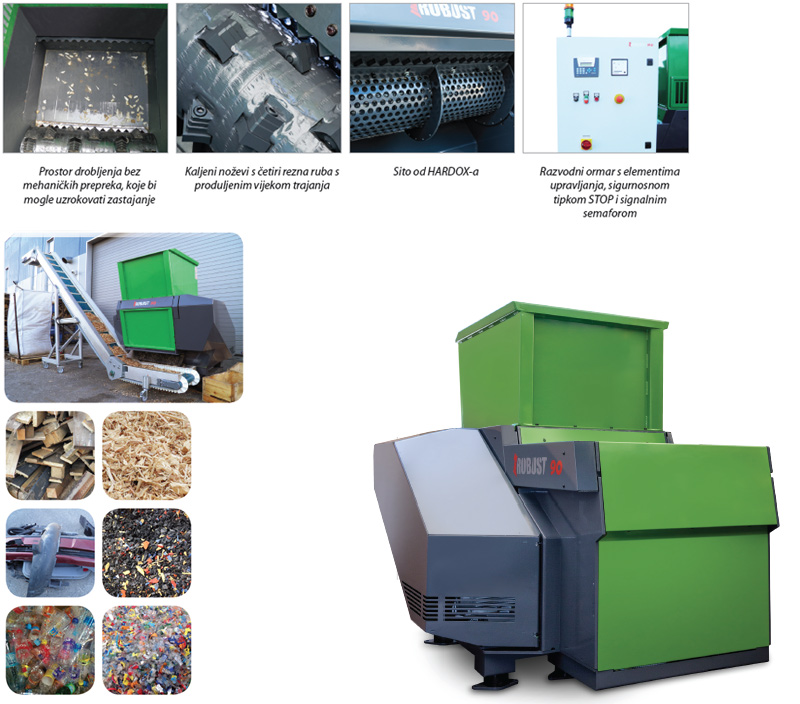 Drobilice - modeli ROBUST SD