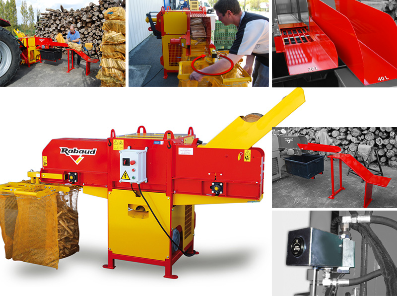 Stroj za izradu drva za potpalu model XYLOFLAM