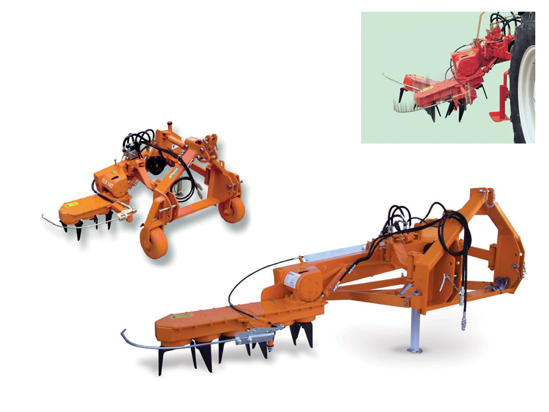 Roto drljače za unutar-rednu obradu u vinogradima i voćnjacima - modeli EL, ELX
