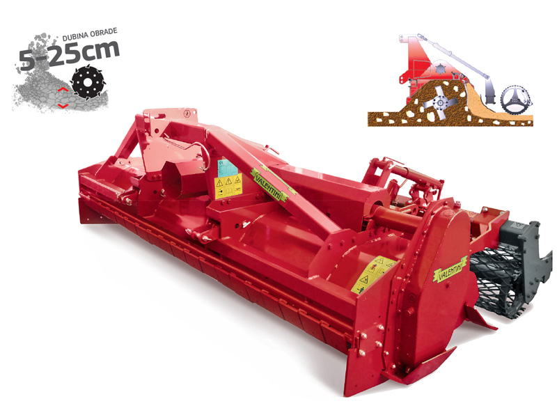 Rotacijska freza traktorska / gredičar  - modeli IRIS