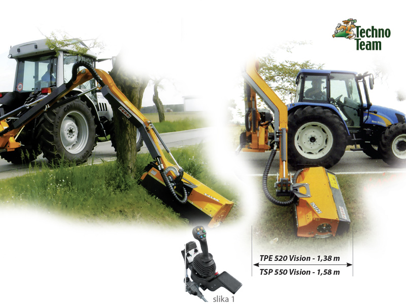 Malčeri traktorski na hidrauličnoj ruci 