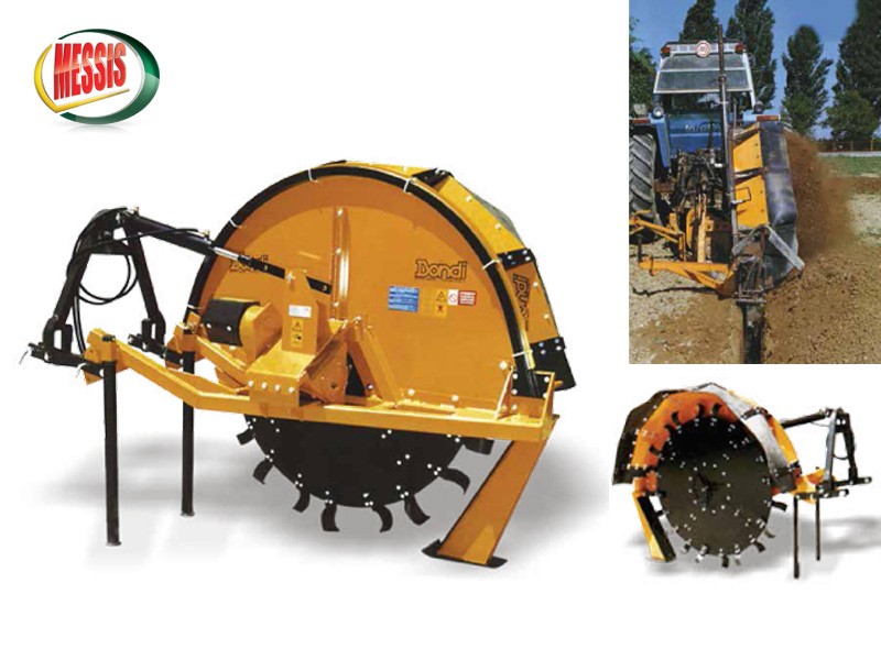 Kanalokopači za iskapanje kanala s vertikalnim stjenkama - modeli Drenag