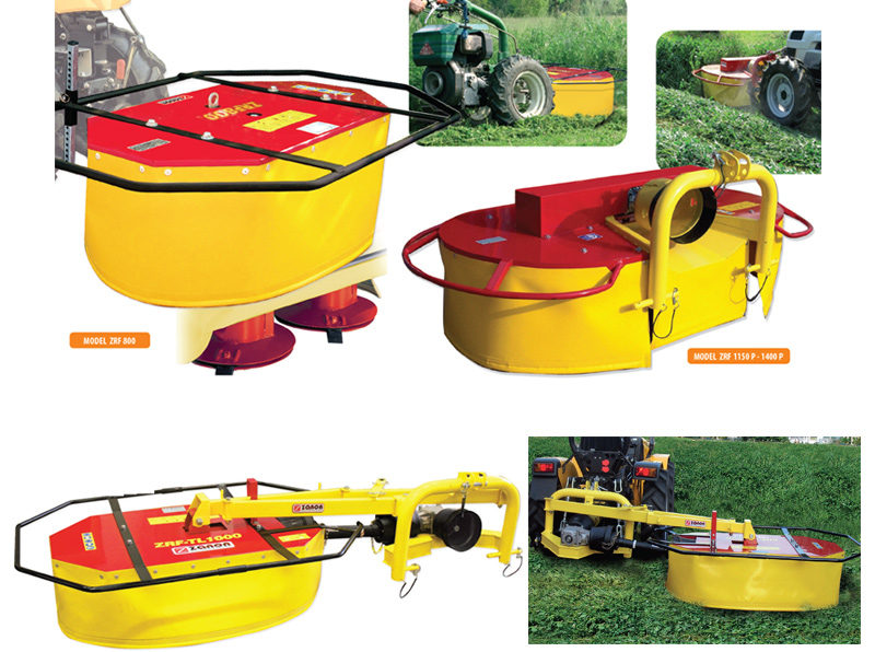 Bubnjaste kosilice za motokultivatore i male traktore