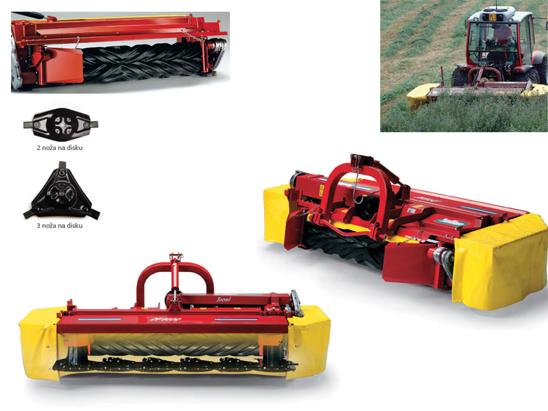 Prednje rotacijske kosilice sa diskovima - modeli DF