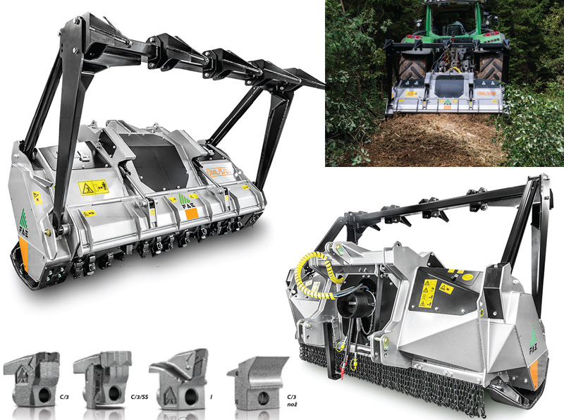 Šumarski malčeri FAE modeli UML/S/DT