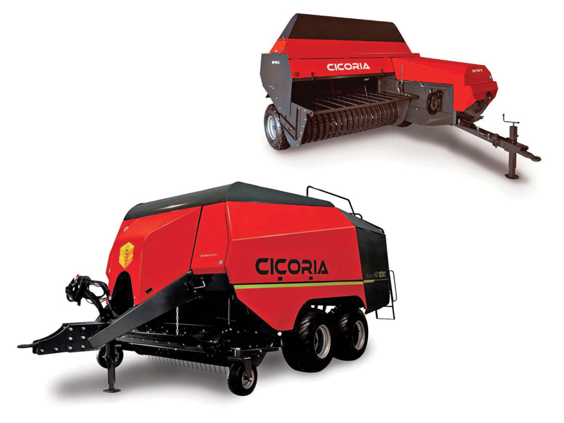 Visokotlačne preše za kvadratne bale - model CICORIA