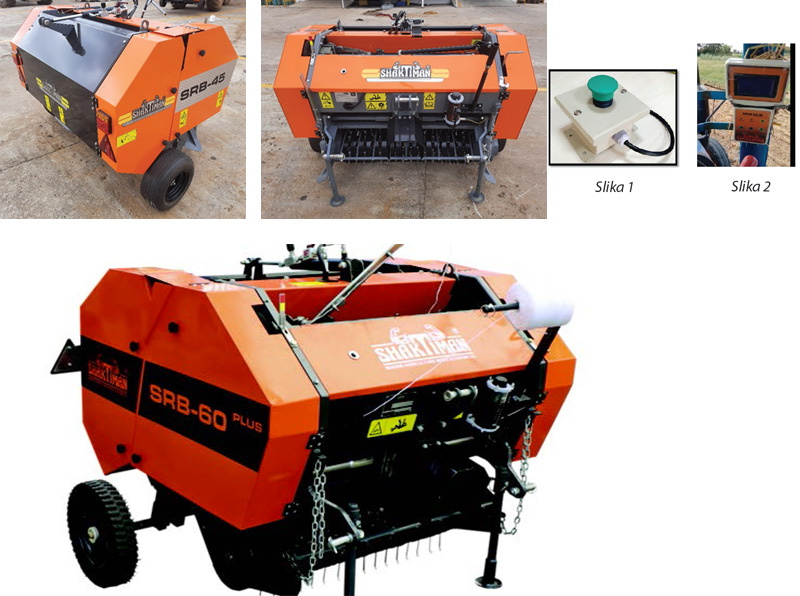 Mini rotopreše modeli SRB 45 i 60 plus
