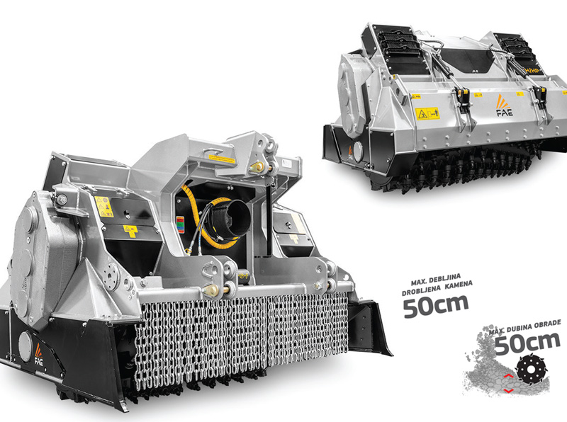 Freza za kamen - modeli RSH/HP