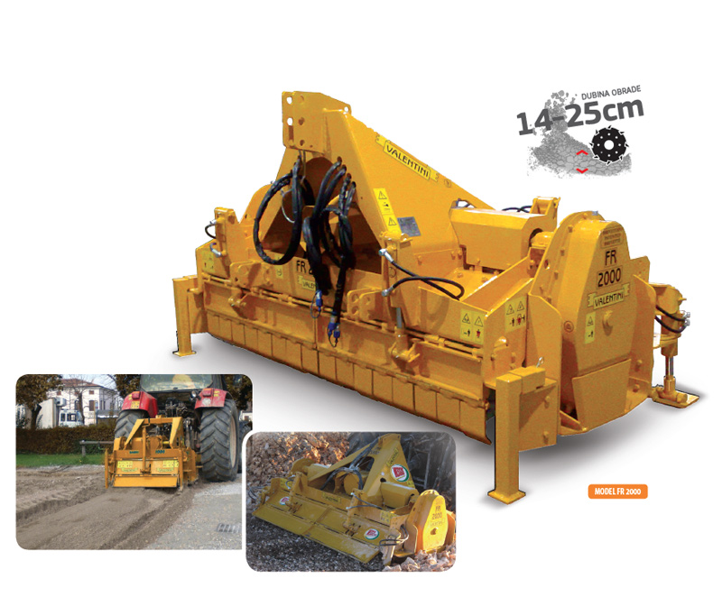 Sitnilice / freze za kamen RAMBO modeli FR