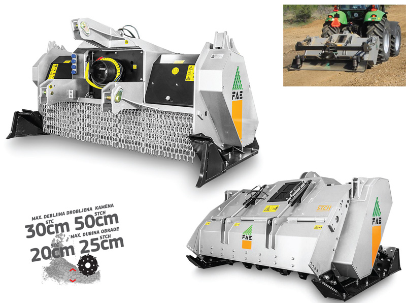 Freza za kamen - modeli STC i STCH