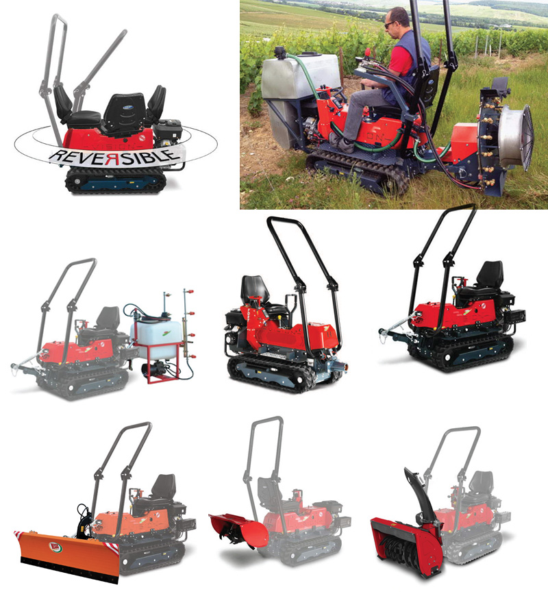Traktor gusjeničar FORT VISION