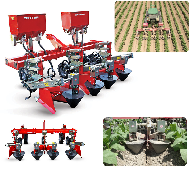 Kultivatori za duhan sa  konusnim valjcima  model SC