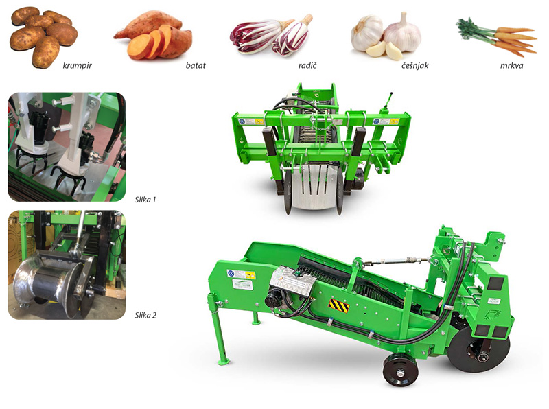 Vadilica korjenastog i gomoljastog povrća FARDIN - model CARTOF